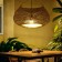 Ceiling Lamp from Rakharyo rattan, 1 × 120 W, E27, 43 × 34 × 25 cm