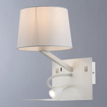 Bra Ibis, 1x40W E27 + 1x3W LED, 3000K, 300LM, white color-1