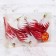 Christmas tree decoration "icicle in the snow" (set 6 pcs) 11 cm, mix