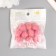 Decor for creativity Artificial fur "ball" pink set 10 pcs, d = 2 cm