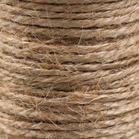 Knitting cord 100% juts "Natural" 10 m 2 mm 4.2x4.7x4.7 cm-2