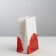 Package gift craft, packaging, "with love", 12 x 21 x 9 cm