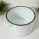 Cylindrical pan, 8 l, induction, white color