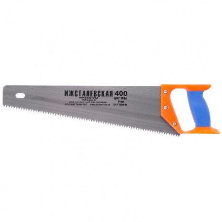 Khosuovka on wood Izhstal, 23162, plastic handle, a step of teeth 5 mm, 400 mm