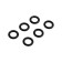 Masteerproprof iz. 30373, 16 mm, EPDM, for compressive fittings, 6 pcs.