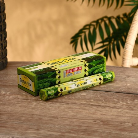 Incense "tulasi" 20 fragrances green tea