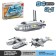 Designer "submarine", 94 details, 3 assembly options