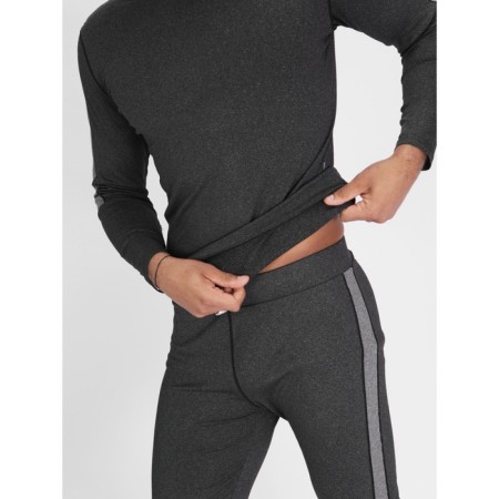 Male thermal underwear, size 54-56, dark gray color-3