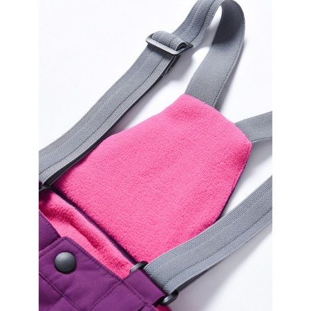 Ski costume for a girl, height 116 cm, pink color-16