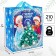 New Year. Gift package, 23x27x11.5 cm, packaging, cold heart