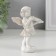 Polystone souvenir "Snowty angel on a cloud with a violin" 10.5x5.8x5.5 cm