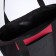 Shoper with TOXIC pocket, black, 40 x 35 cm
