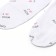 A set for newborns (swing/slider/cap), white color, height 62