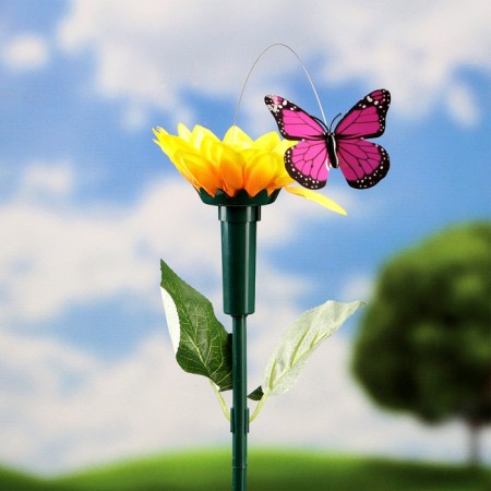 Sueter flying "Sunflower with a butterfly", mix-3