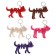 Developing toy "dog" light on a keychain, color mix