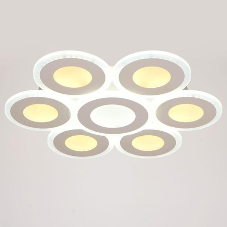 Causteen with PDU 671137/6 LED 204W Dimmer 3 modes 3000-6000k white 50x50x6.5 cm Bayerlux