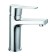BOOU B8246-1LJ shell mixer, pour 125 mm, single-leaf, brass, chrome