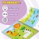 The book is reusable “Solve and wash. Play many, many times ", from 2 years