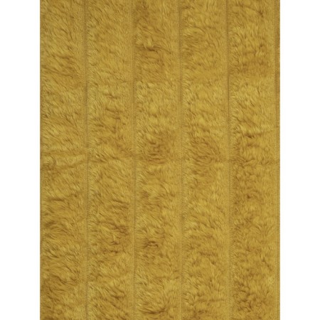 Texrepublic blanket, size 200x220 cm, ocher color-3