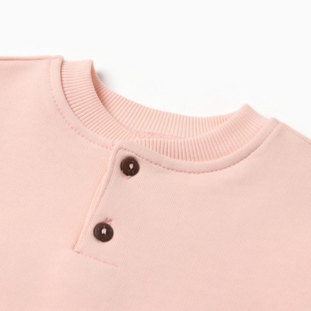 Baby Minaku: Basic Line Baby, powder pink, height 62-68-7