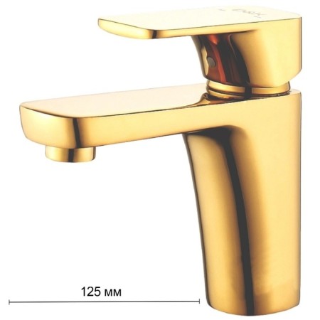 D&K DA1432103 sink mixer, gold