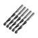 Metal drill, d = 12 mm, cylindrical shank, 5 pcs., GOST 10902