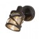 Sconces Citilux "Hesse" CL536615, 15x9 cm, 1x60W, E14, brown color