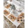 A set of napkins for setting the table "Photo of the Pomeranian Spitz", rectangular, size 32x46 cm, 4 pcs