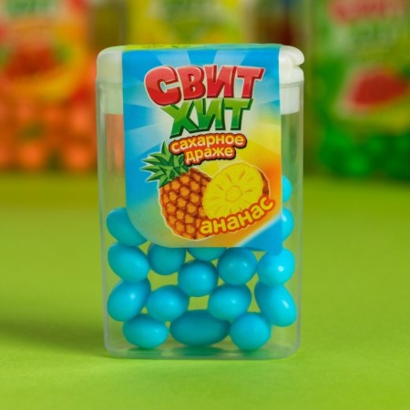 Drage Sugar "Sweet Hit" Assorted in the stand, 12 g-2