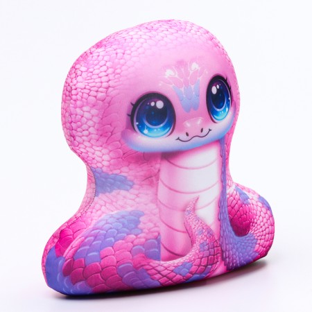 Anti -stress toy "snake", pink-3