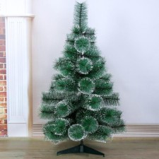 Cedar hook 90 cm, d of the lower tier 55 cm, D needles 10 cm, 57 branches, layer stand