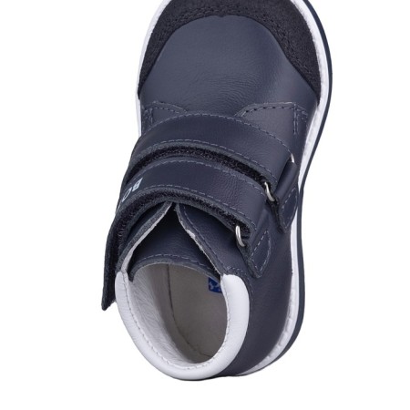 Baby boots, size 24, dark blue color-2