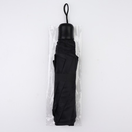 Mechanical umbrella, “Dark afternoon”, 3 additions, 8 spokes, r = 48 cm, black color is black-8
