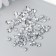 Decor for creativity in the bottle "Rhinestones. Transparent" set 250 pcs d = 0.6 cm 4x3x3 cm