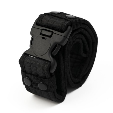Tactical belt, 130 cm, width 5 cm, black-1