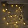 Garland “thread” 5 m with nozzles “white balls”, ip20, dark thread, 30 LED, glow warm white, 8 modes, 220 V