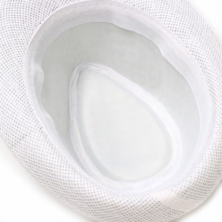 Men's hat "Classic", size 58, white color-3