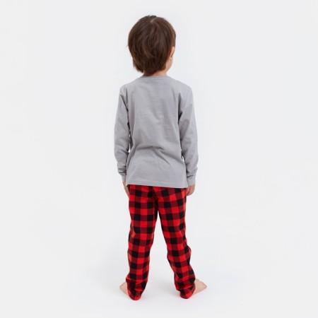 PAZHAMA Children's New Year's KAFTAN "Santa’s Security", size 28 (86-92 cm)-3