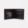 Male purse without fastener, department for bills, for maps, brown color
