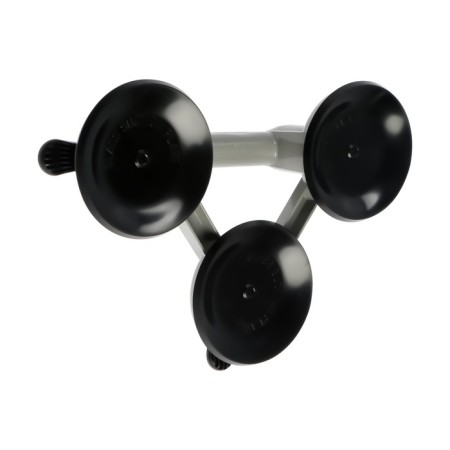 Triple tundra glasskrat, aluminum, 125 mm, up to 100 kg-2