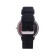 Men's wristwall-quartz clock, silicone strap, d-4.5 cm
