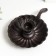 Cast iron candle for 1 candle "shell" with a handle 6x13x19 cm