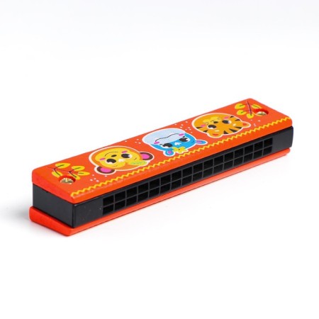 Gun accordion "animals", color orange color-3