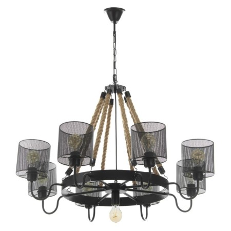Lamp "Richard" 8he27 60W black 75x75x35-75cm Bayerlux