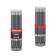 Chernographic pencil with Erichkrause "Metallic", HB, Grifel d = 2.2 mm, plastic, round in a tube, metallic mix