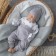 Kinderlitto Children's Kinderlitto kit, 3 objects, peas print, height 62-68 cm