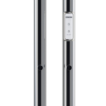 Electric heated towel Indigo Style, 1200x100 mm, hidden installation, chrome-3