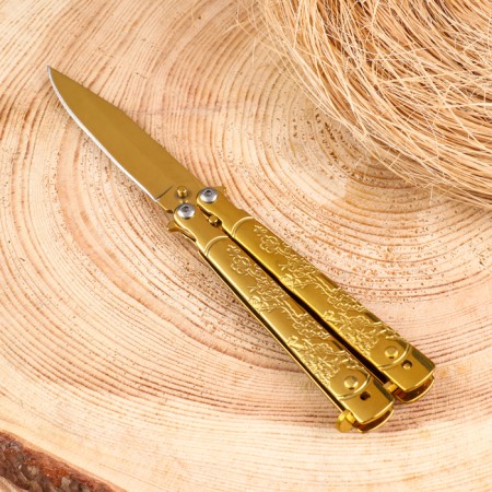 Bow Knife "Golden" 17cm, blade 74mm/2mmm