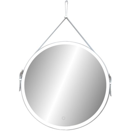 Mirror Uperwood Round LED, 65x65 cm, backlight, sensory switch, white belt