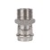 Adapter Rommer RSS-0021-000281, VPR-HR, D = 28 mm X 1 ", press, stainless steel